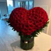 Arreglo Personalizado Gigante - Oso o Corazón de Rosas "Amor Inolvidable"